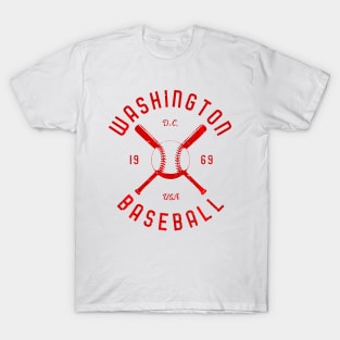 Washington Baseball distressed T-Shirt